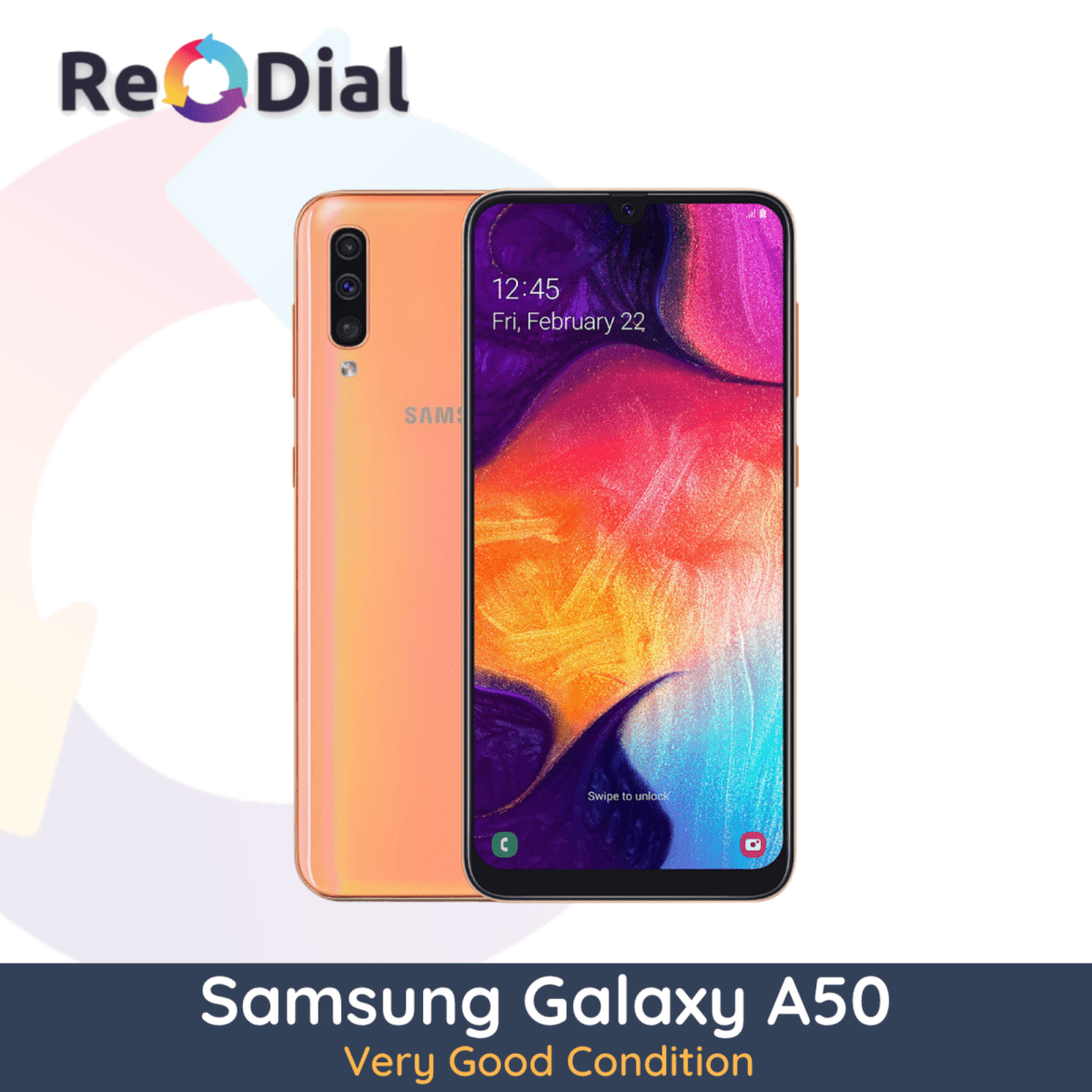 Samsung Galaxy A50 (A505YN) - Very Good Condition - ReDial Samsung Galaxy A50 (A505YN) - Very Good Condition - ReDial